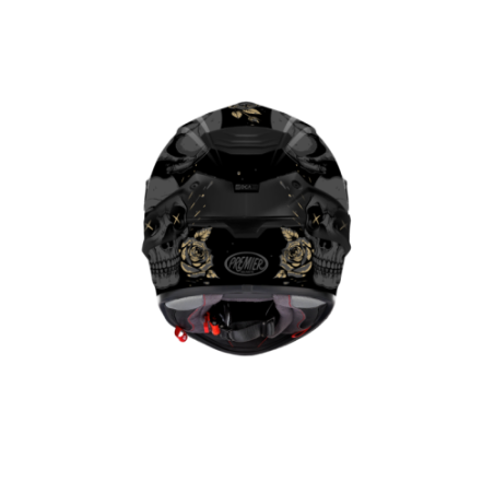 Casco Integrale Premier Monza Evo Grafica RO Grigio | Motorsportstore