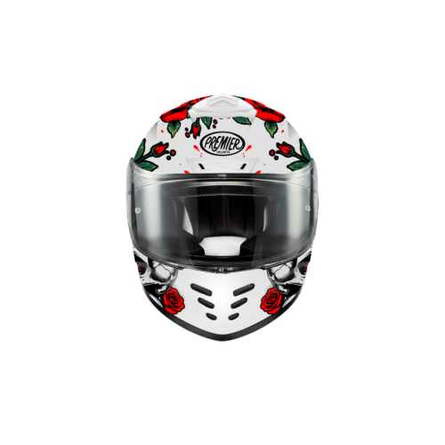 Casco Integrale Premier Monza Evo Grafica RO Bianco | Motorsportstore