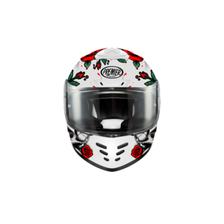 Casco Integrale Premier Monza Evo Grafica RO Bianco | Motorsportstore