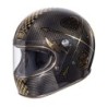 Casco Integrale Premier Trophy Carbonio Nx Oro Cromato | Motorsportstore