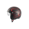 Casco Jet Premier Vintage Grafica FR Rosso Cromato | Motorsportstore
