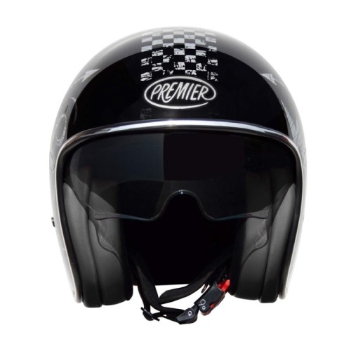 Casco Jet Premier Vintage Nx Argento Cromato | Motorsportstore