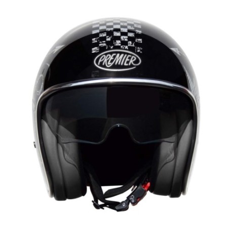 Casco Jet Premier Vintage Nx Argento Cromato | Motorsportstore