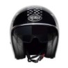 Casco Jet Premier Vintage Nx Argento Cromato | Motorsportstore