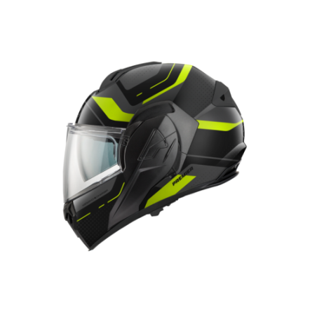 Casco Modulare Premier X-Charger Grafica JU Nero Titanio Nero Opaco | Motorsportstore