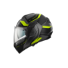 Casco Modulare Premier X-Charger Grafica JU Nero Titanio Nero Opaco | Motorsportstore