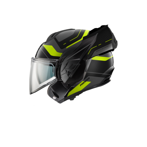 Casco Modulare Premier X-Charger Grafica JU Nero Titanio Nero Opaco | Motorsportstore