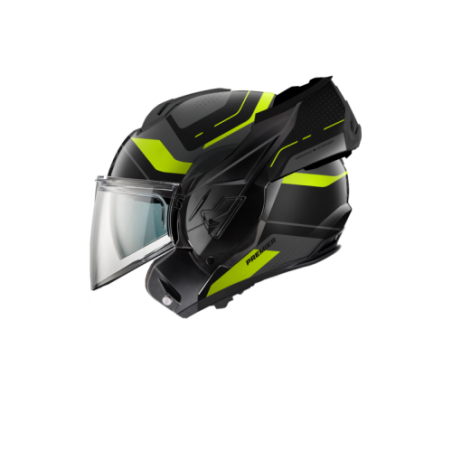 Casco Modulare Premier X-Charger Grafica JU Nero Titanio Nero Opaco | Motorsportstore