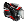 Casco Modulare Premier X-Charger Grafica JU Bianco Nero Opaco | Motorsportstore