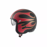 Casco Jet Premier Vintage Grafica FR Carbonio/Nero Nero Opaco | Motorsportstore