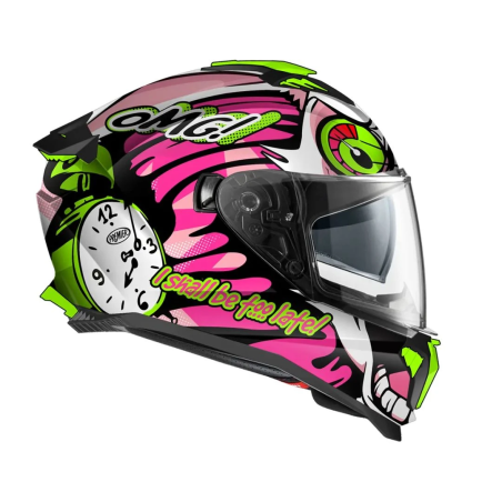 Casco Integrale Premier Typhoon Grafica BU Blu Nero Opaco | Motorsportstore