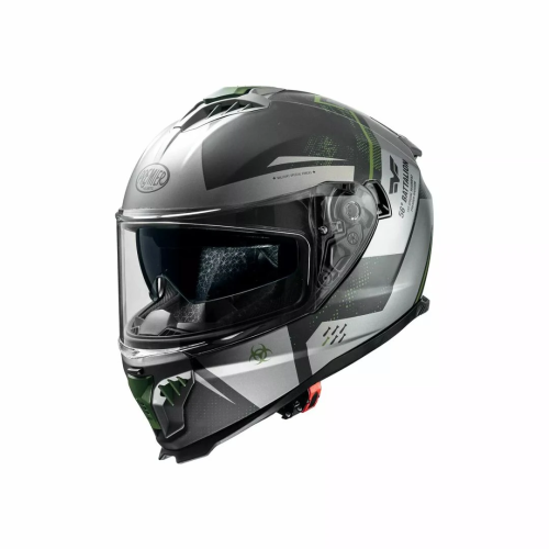 Casco Premier Typhoon BA MILY BM ECE 22.06 Grigio Nero | Motorsportstore