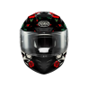 Casco Integrale Premier Monza Evo Grafica RO Bianco Rosso Nero Opaco | Motorsportstore