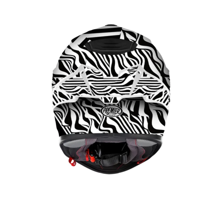 Casco Integrale Premier Monza Evo Grafica PT Bianco Nero Opaco | Motorsportstore
