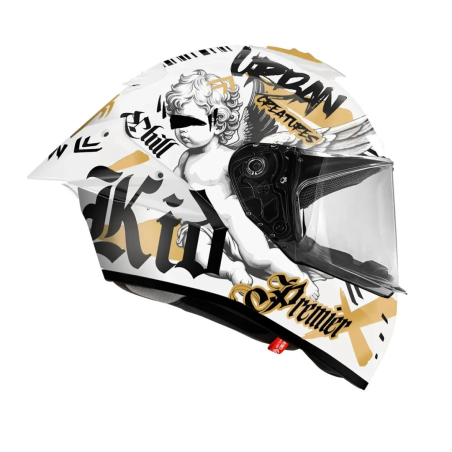 Casco Integrale Premier Monza Evo Grafica HA Grigio | Motorsportstore