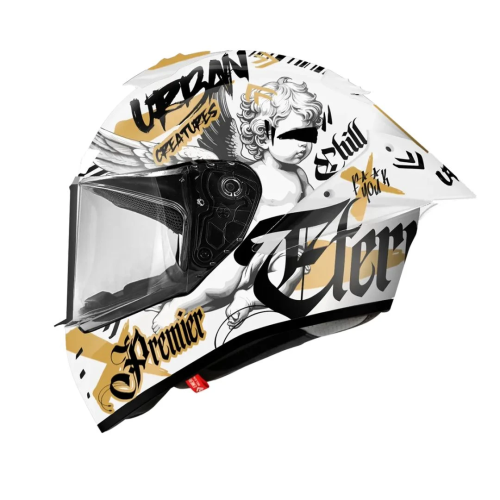 Casco Integrale Premier Monza Evo Grafica HA Grigio | Motorsportstore