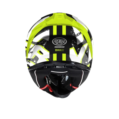 Casco Integrale Premier Hyper Grafica SR Grafica Y8 Nero Opaco | Motorsportstore