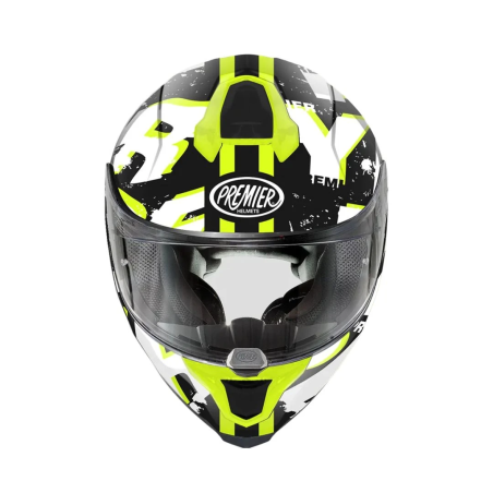 Casco Integrale Premier Hyper Grafica SR Grafica Y8 Nero Opaco | Motorsportstore