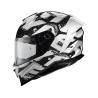 Casco Integrale Premier Hyper Grafica SR Bianco Nero Opaco | Motorsportstore