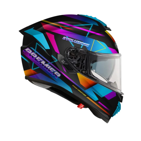 Casco Integrale Premier Evoluzione Grafica RT Nero Opaco | Motorsportstore