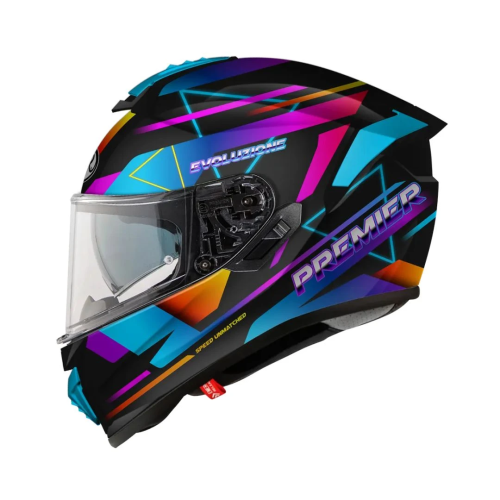 Casco Integrale Premier Evoluzione Grafica RT Nero Opaco | Motorsportstore