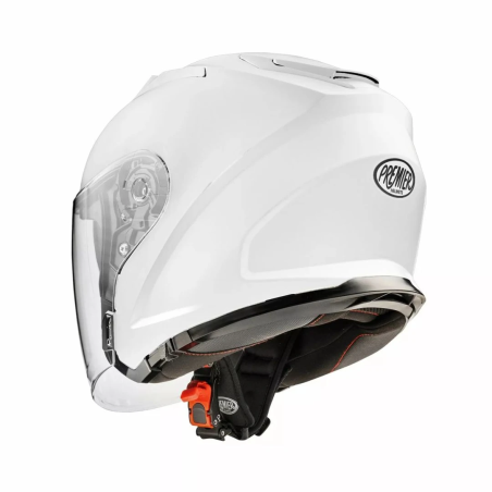 Casco Jet Premier Dokker Bianco Lucido | Motorsportstore