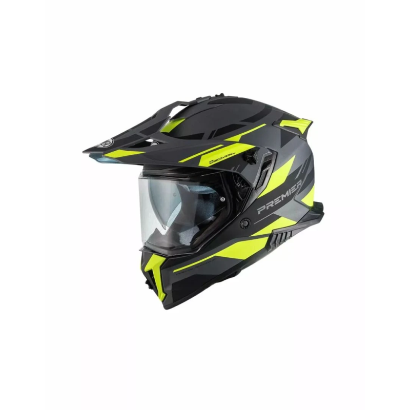 Casco Enduro Adventure Premier Discovery Grafica EAY17BM | Motorsportstore