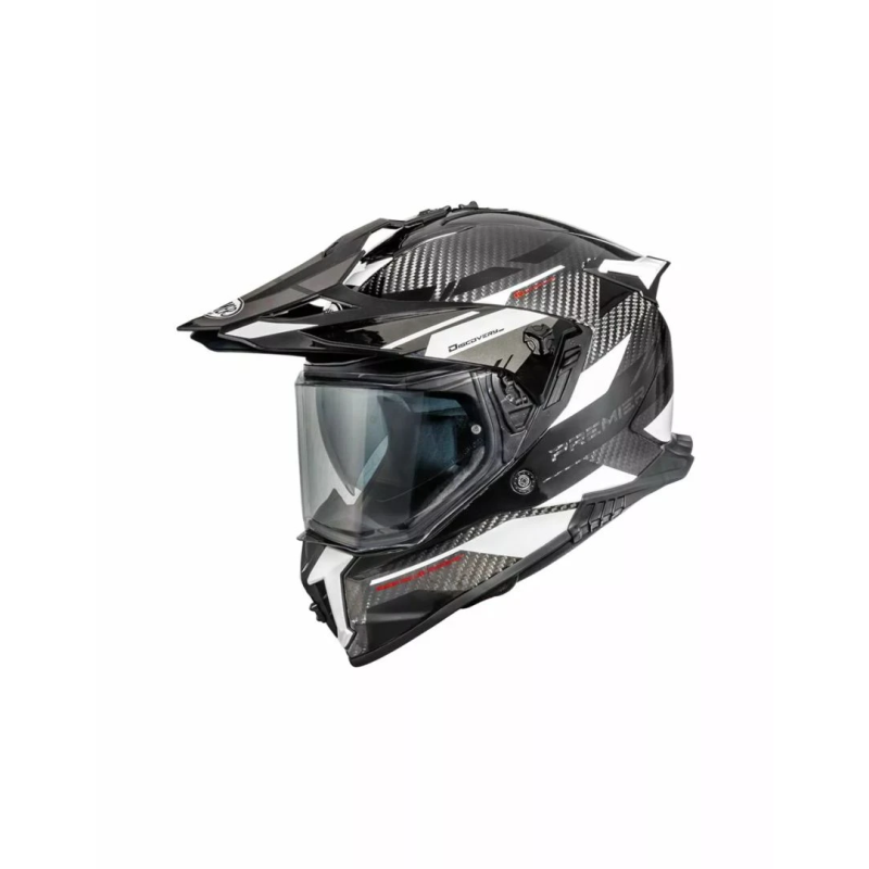 Casco Enduro Adventure Premier Discovery Carbonio Grafica EA8 | Motorsportstore