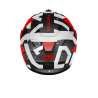 Casco Integrale Premier Devil Grafica TP Bianco Rosso Nero Opaco | Motorsportstore