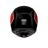 Casco Integrale Premier Commander Grafica GP Bianco Rosso Nero Opaco | Motorsportstore