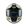 Casco Integrale Premier Commander Grafica GP Bianco Nero Nero Opaco | Motorsportstore