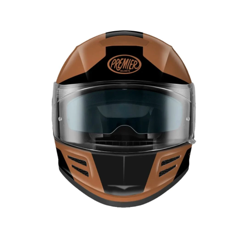 Casco Integrale Premier Commander Grafica GP Grigio Nero Opaco | Motorsportstore