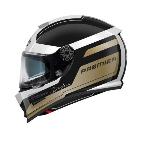 Casco Integrale Premier Commander Grafica DA Grigio Nero Opaco | Motorsportstore
