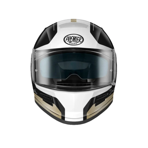 Casco Integrale Premier Commander Grafica DA Grigio Nero Opaco | Motorsportstore
