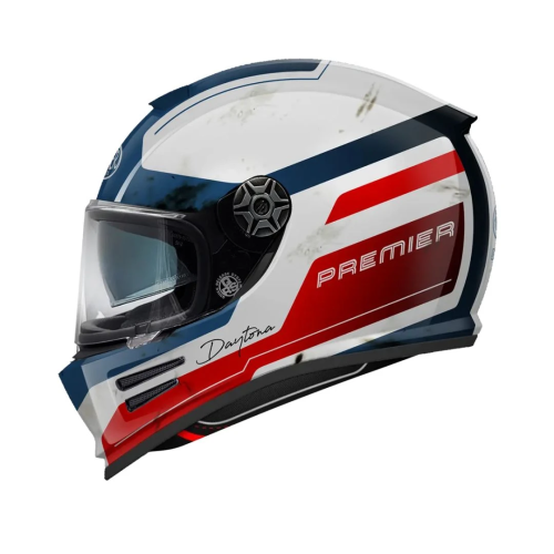 Casco Integrale Premier Commander Grafica DA Rosso Nero Opaco | Motorsportstore