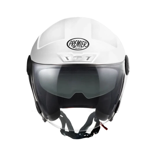 Casco Jet Premier City Fly Evo Bianco Lucido | Motorsportstore