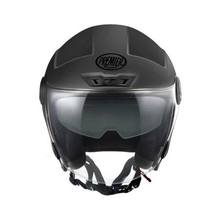 Casco Jet Premier City Fly Evo Nero Titanio Opaco | Motorsportstore