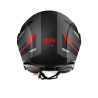 Casco Jet Premier City Fly Evo Grafica FA Nero Titanio Nero Opaco | Motorsportstore