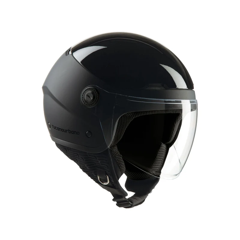 EL'POP Grigio Carbone Opaco | Casco Demi-Jet Tucano Urbano