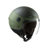 EL'POP Verde Airborne Opaco | Casco Demi-Jet Tucano Urbano