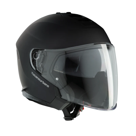 HYPERLINK Nero Opaco | Casco Integrale/Jet P/J Tucano Urbano