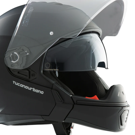 HYPERLINK Nero Opaco | Casco Integrale/Jet P/J Tucano Urbano