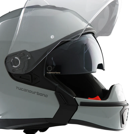 HYPERLINK Grigio Nardo Lucido | Casco Integrale/Jet P/J Tucano Urbano