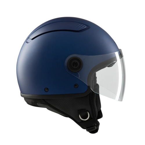 EL'FAN Blu Opaco | Casco Demi-Jet Tucano Urbano
