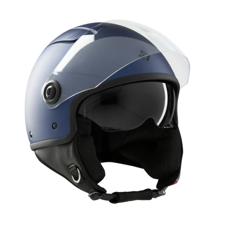 EL'FAN Blu Opaco | Casco Demi-Jet Tucano Urbano