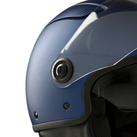 EL'FAN Blu Opaco | Casco Demi-Jet Tucano Urbano