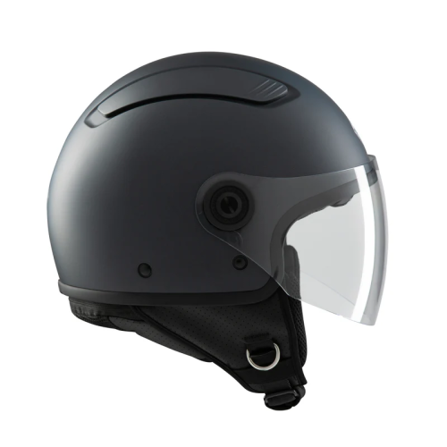 EL'FAN Antracite Opaco | Casco Demi-Jet Tucano Urbano