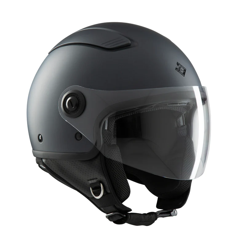 EL'FAN Antracite Opaco | Casco Demi-Jet Tucano Urbano