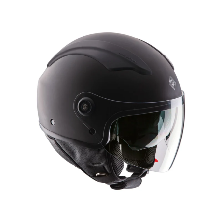 EL'TOP Grigio Carbone Opaco | Casco Demi-Jet Tucano Urbano