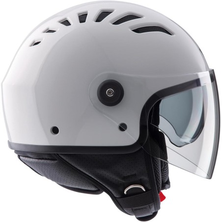 EL'TOP Ghiaccio Lucido | Casco Demi-Jet Tucano Urbano